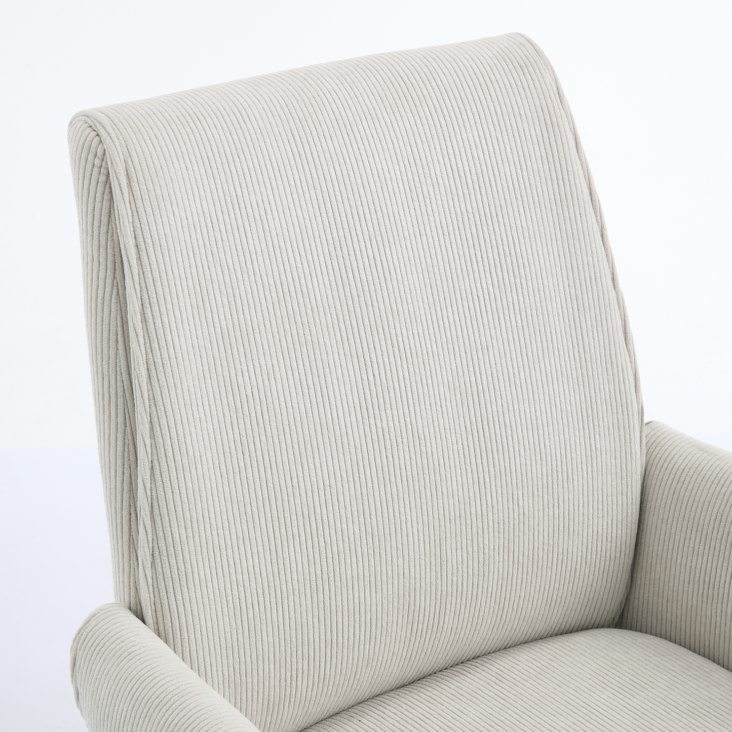 Mid-back Liftable Office Chair, Striped Fabric, And Ergonomically Designed, Is An Excellent Choice For Working, Studying Or Relaxing. The Mid-back Design Provides A Better Sitting Experience,White