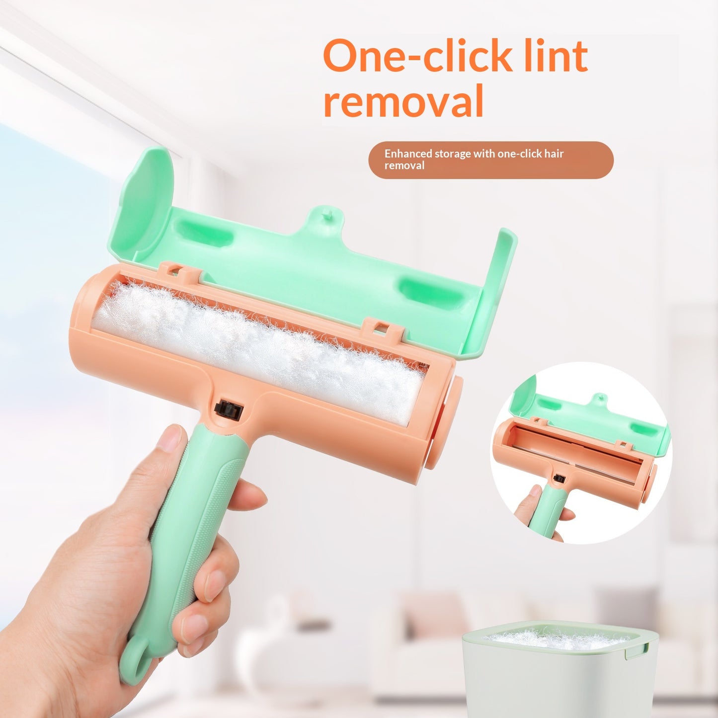 Cat Roller Brush Static-Adhesive Hair Remover