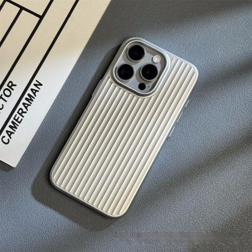 Corrugated Matte Electroplating Mobile Phone Shell Frosted Hard Shell