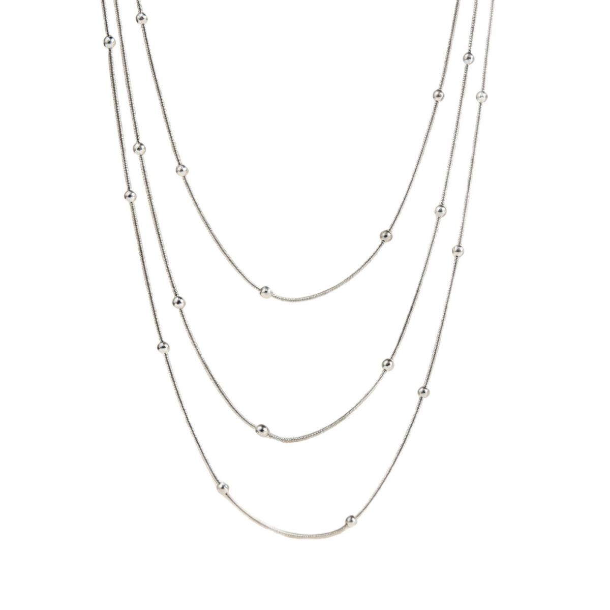 Cross-border Best-selling Multi-layer Stacked Titanium Steel Necklace