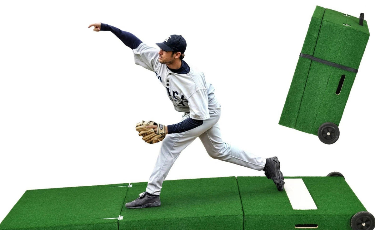 Portable Baseball Training Equipment With Incline Handle