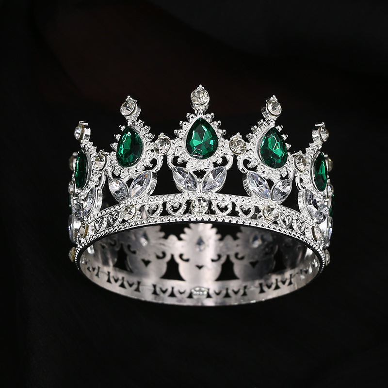 Baroque Crown Wedding Photo Studio Accessories Ornaments