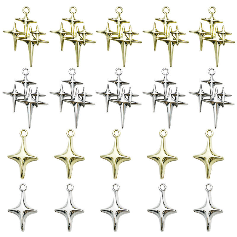 Cross-shaped XINGX Pendant Eight-pointed Stars Pendant DIY Handmade Accessories