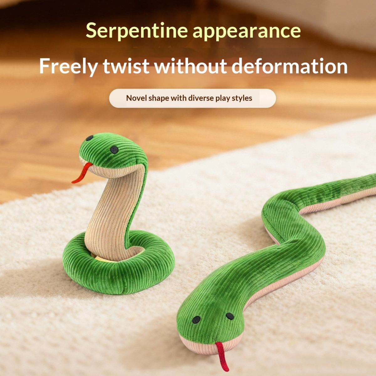 Pet Cat Teaser Snake Toy