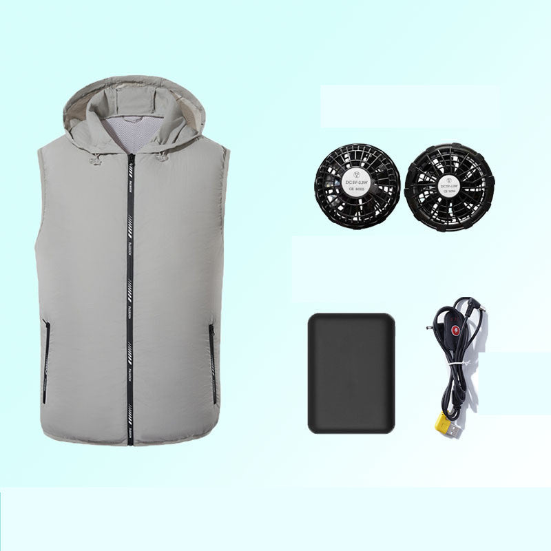 Air-conditioning Fan Clothing Cooling Men's Sun Protection Clothing