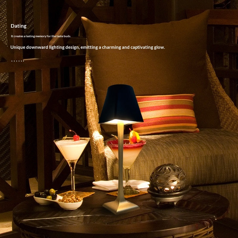 Creative Decorative Table Lamp Simple Dimmable Rechargeable Desk Lamp