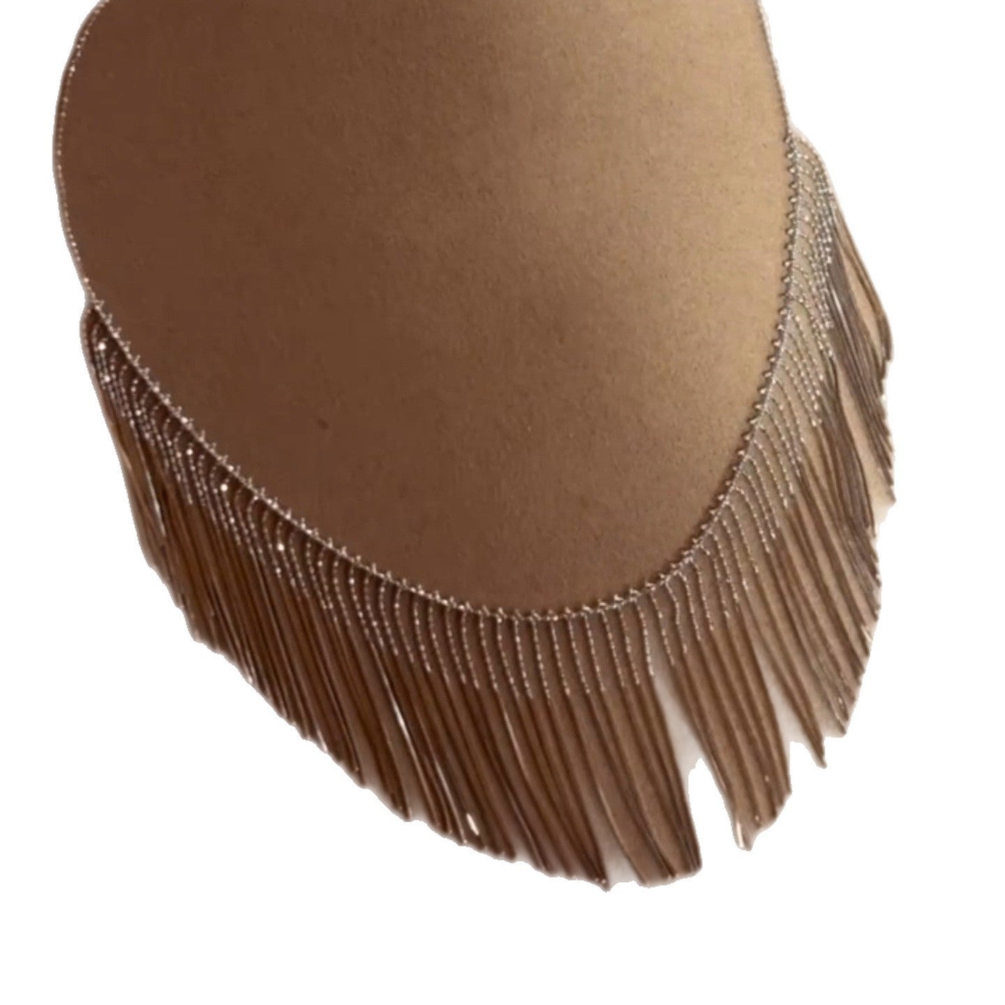 Premium Silver Starry Sky Snake Chain Waterfall Tassel Necklace