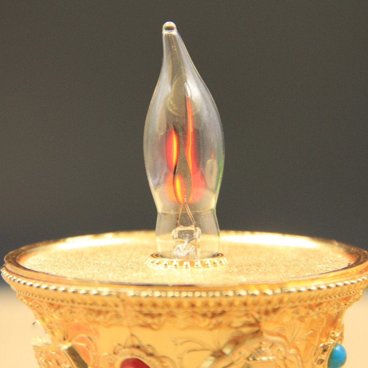 Butter Lamp Holder Accessories Light Bulb