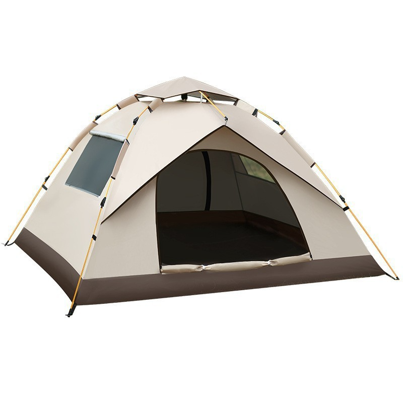 Full Set Of Outdoor Foldable Portable Camping Tent Gear For Overnight Camping And Picnics, Sun Shelter With One-touch Setup