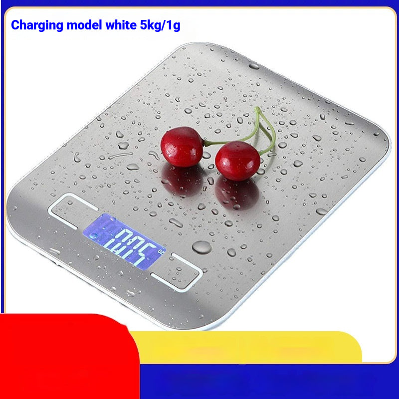 Household Food Weighing Baking Stainless Steel Electronic Scale