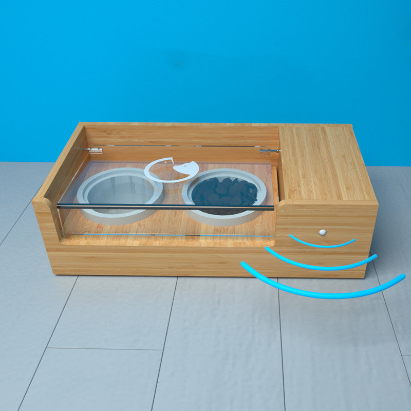 Ding Diaoyu Intelligent Automatic Feeder Timing Anti-overturning Cat Rice Bowl Remote Feeding Machine