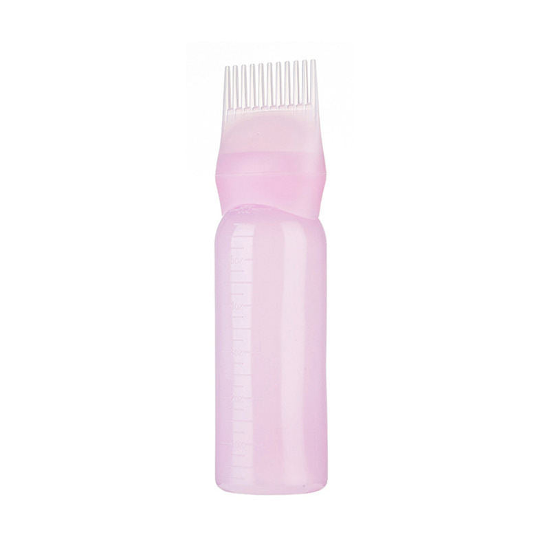 Spray Bottle Massage Shampoo Brush Dyeing Bottle For Women