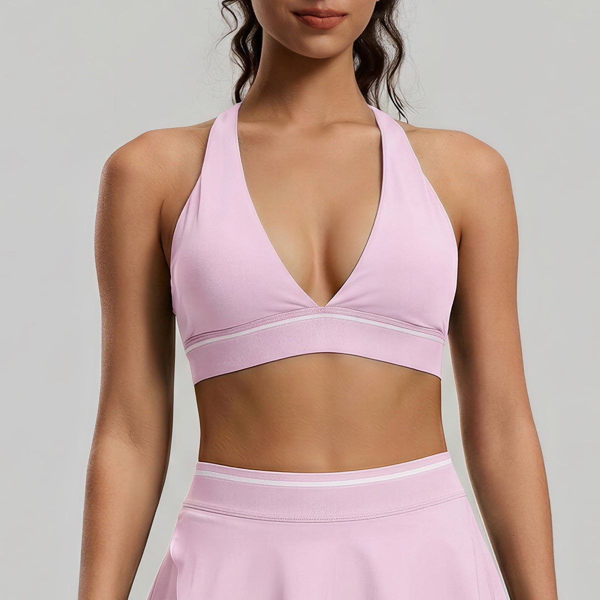Women's Tight Yoga Bra With Beautiful Back Design, Versatile For Fitness, Sports And Daily Casual Wear