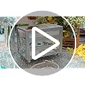 Gifturbo 3 Layer Mirrored Glass Jewelry Box, Large Capacity Women's Storage Box with Velvet Interior and Crystal Handle