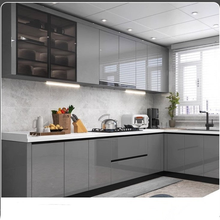 Kitchen Waterproof And Oil-resistant Self-adhesive Faux Baked-paint Sticker