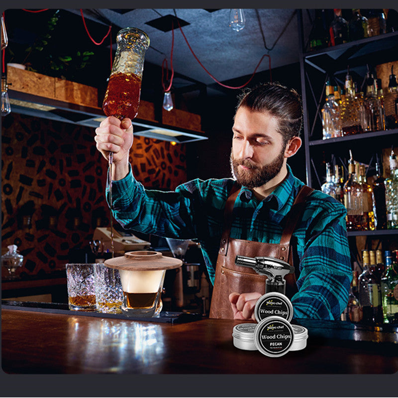 Cocktail Wooden Smoker Gift Set