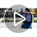 Insulated Cooler Bag, Reusable Grocery Bags for Hot/Cold Food, Thermal Food Delivery Bag for Beach, Travel, Picnics