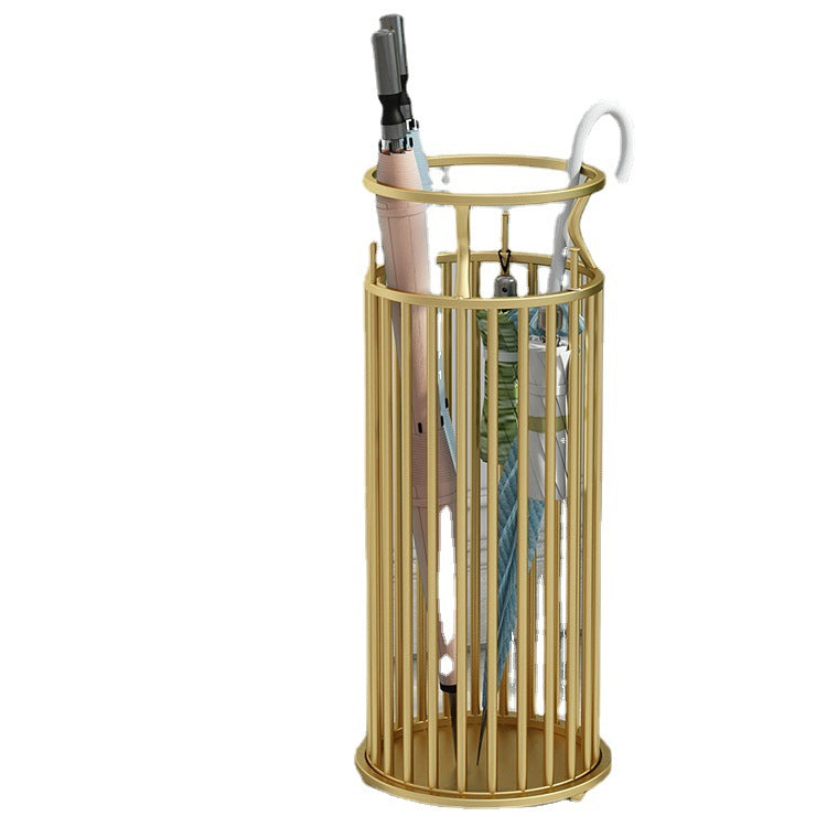 Wrought Iron Umbrella Stand Simple Home Living Room Storage Rack