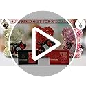 Romantic Valentine's Day Gift For Her Artificial Flower Rose Teddy Bear With Preserved Flowers Bouquet And Blind Box Pearl...