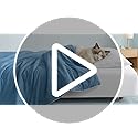 Soulbond Cooling Blanket for Large Dogs - Q-MAX>0.45, Washable Cool Pet Cats Throw Blanket for Hot Weather, Self-Cooling S...
