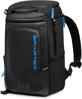 SPARTER Backpack Cooler Insulated Leak Proof 33/49 Cans, 2 Insulated Compartments Thermal Bag, Portable Lightweight Beach ...