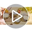 YMing 3-Wick Candle Gift Set, 3 Pack, 14 oz Each, Scented Candles for Home, White Tea & Sage, Vanilla & Amber, Cashmere Cedar