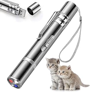 BEGRIM Cat Toy Pointer for Indoor, Cat Mouse Toys Wand Light Pet Interactive Toys to Keep Cat Busy, for Kitten Cat Dog Cha...