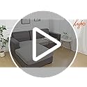 hyha Waterproof Couch Cushion Covers, Stretch Magic Sofa Seat Slipcover, Waterproof Sectional Couch/Sofa Cushion Covers fo...