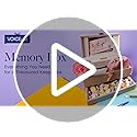 VOICEGIFT Memory Box, Recordable Memory Box with Removable Voice Recorder Module, Decorative Keepsake Box for Photos & Jew...