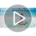 HIHOHO Beach Blanket Waterproof Sandproof Beach Mat for 1-8 Adults Quick Drying Durable Outdoor Picnic Mat for Beach Festi...