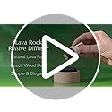 Plant Therapy Lava Rock Passive Diffuser for Essential Oils Great for Decorating at Home, Office or Car, and Gift-Giving