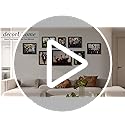 decorUhome 8x10 Picture Frame, Display Pictures 5x7 with Mat or 8x10 without Mat, Wall & Tabletop Display Photo Frame, Bla...