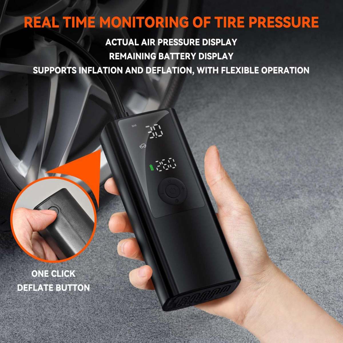 New USB Cross-Border Smart Air Pump