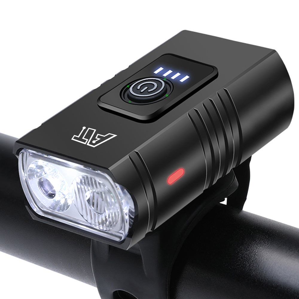 Bicycle Headlight T6 Charging Battery Display