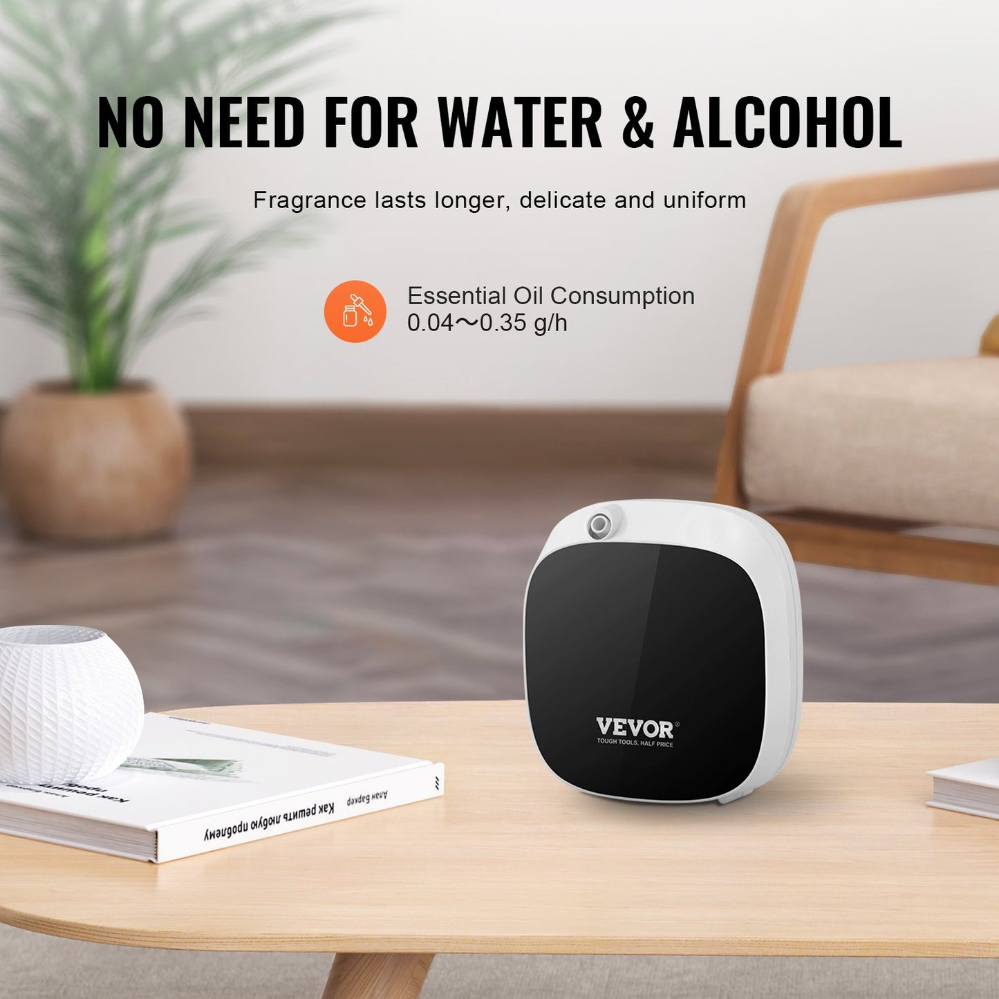 Duft-Luftmaschine, 100 Ml Bluetooth-Smart-Diffusor Für Ätherische Öle, Wasserloser Duftdiffusor Mit Kaltlufttechnologie, Aromatherapie-Diffusormaschine Für Zuhause, Büro, Hotel, Spa