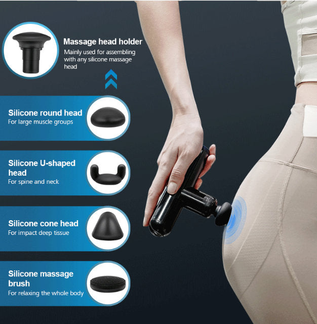 Massage Gun Mini Electric Small Muscle Relaxation Massage Grab