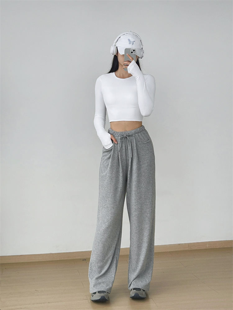 Thread With Chest Pad Quick-drying Yoga Pilates Long Sleeve