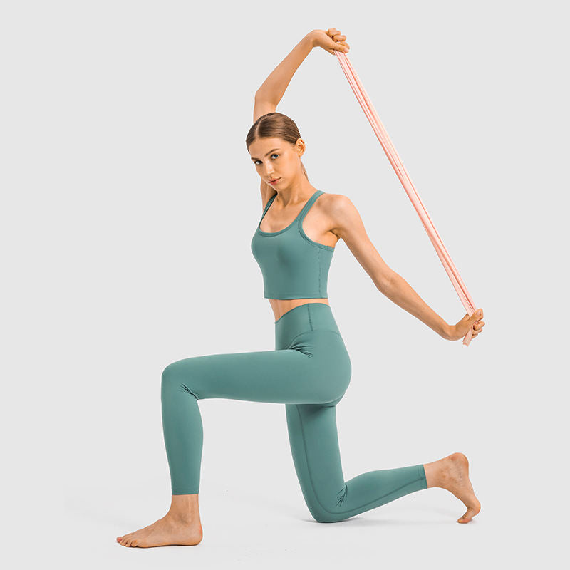Fashionable All-matching New Yoga Vest With Chest Pad