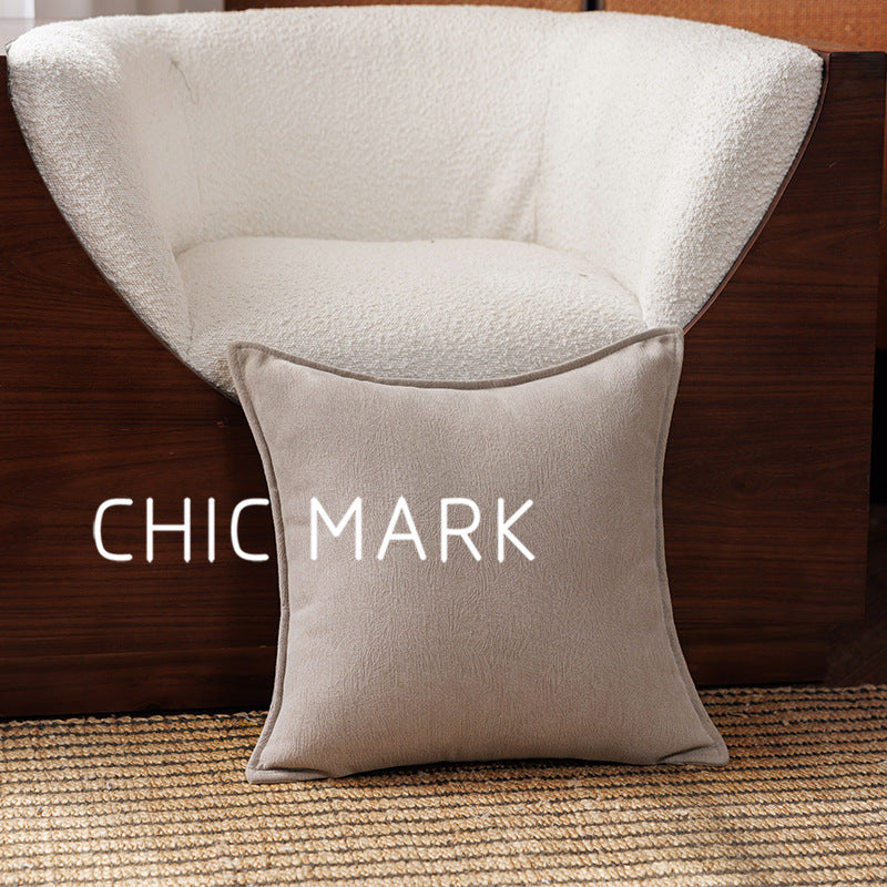 Home Textiles Floral Simple Yarn-Dyed Jacquard Throw Pillow