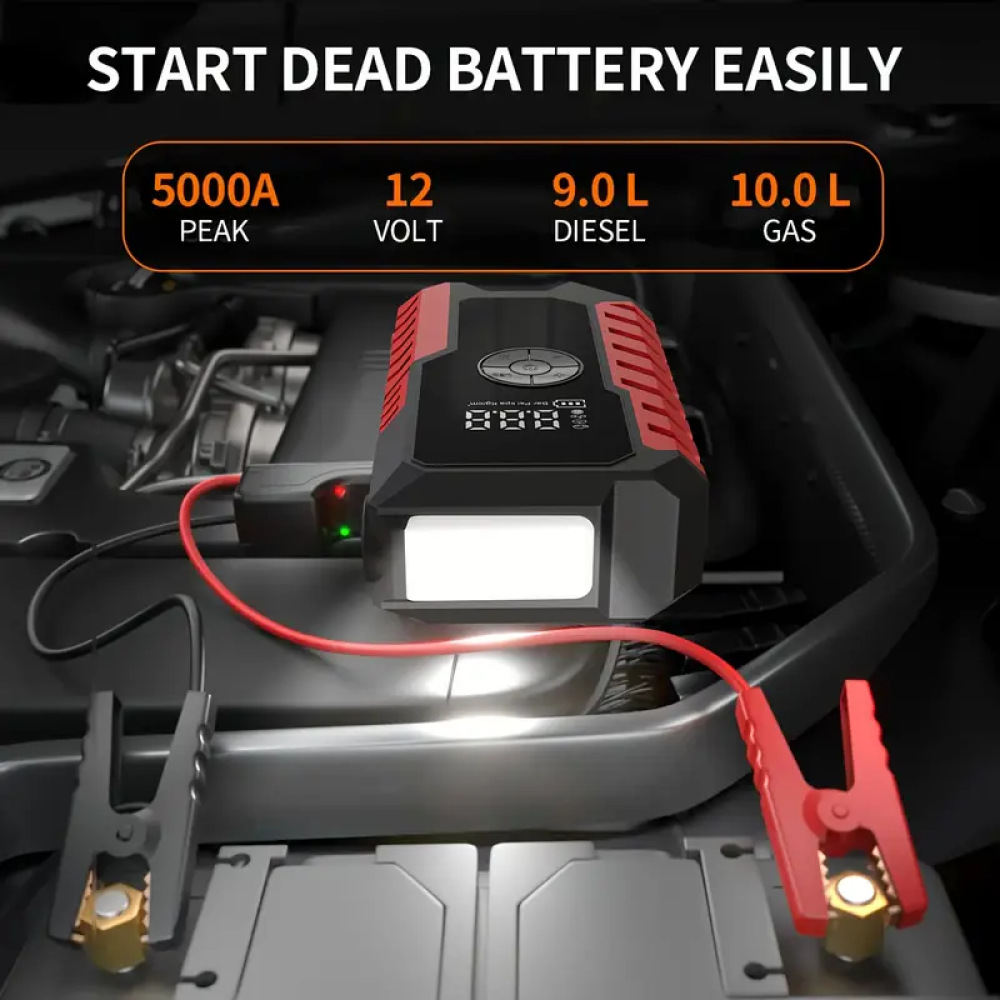 12V Smart Clip Car Starter Portable