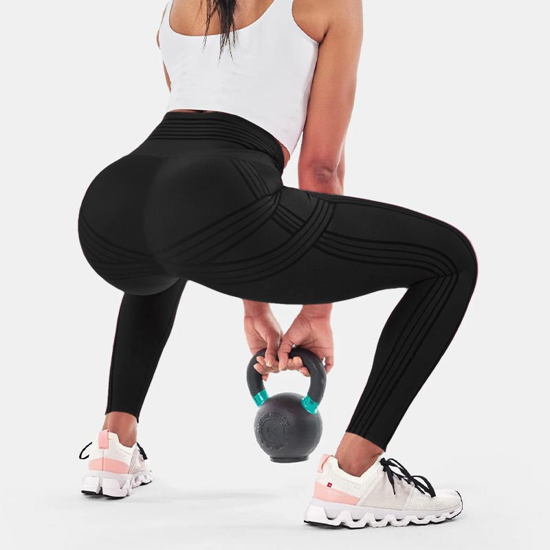 Best-selling Seamless Butt-lifting Tummy-control And Form-fitting Workout Leggings
