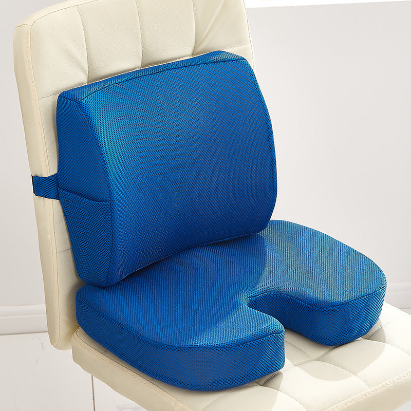 Memory Foam Lumbar Support Cushion For The Office And Car