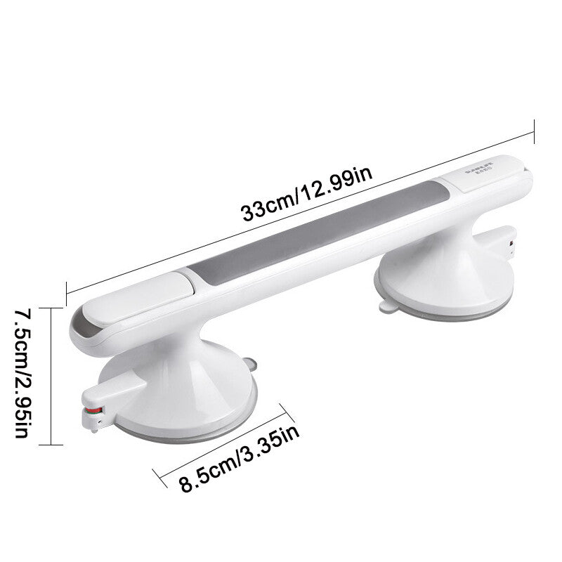Safety Support Hand Rail Handle Bar Grip Grab Suction Bath Bathroom Shower R