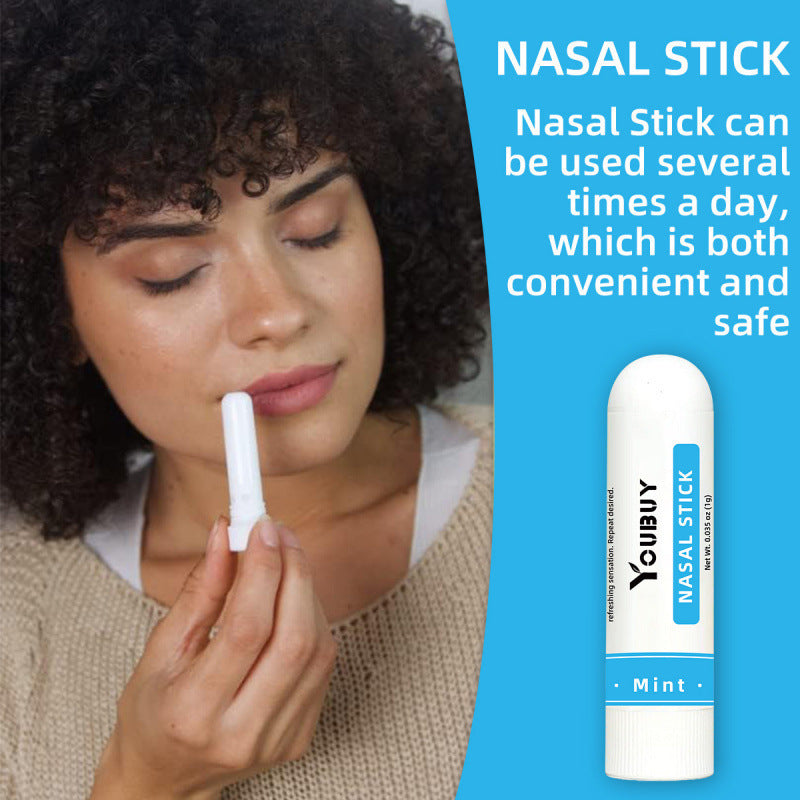 Nose Spray Stick Cooling Ointment Mint Dozing And Carsick Driving Sleepy Refreshing