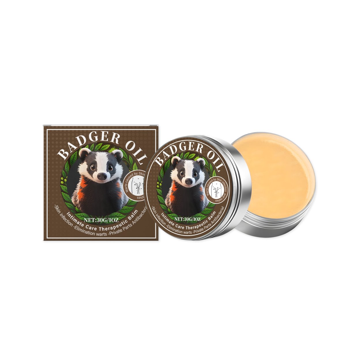 Badger Oil Private Care Cream