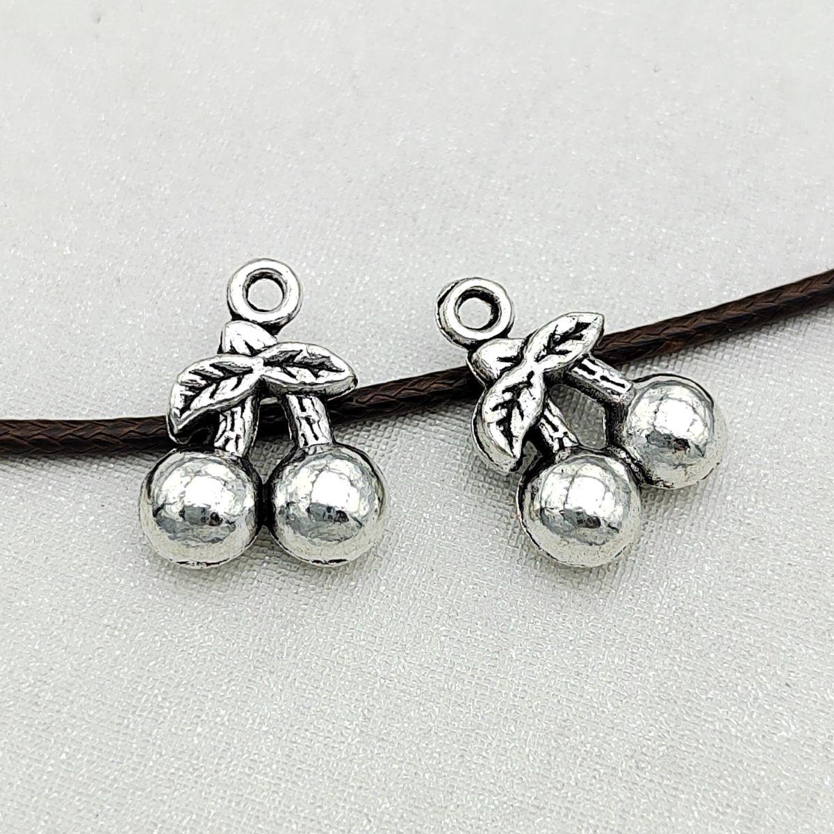 Diy Alloy Decoration Accessories Fruit Cherry Pendant 14 11cm Bracelet Accessories