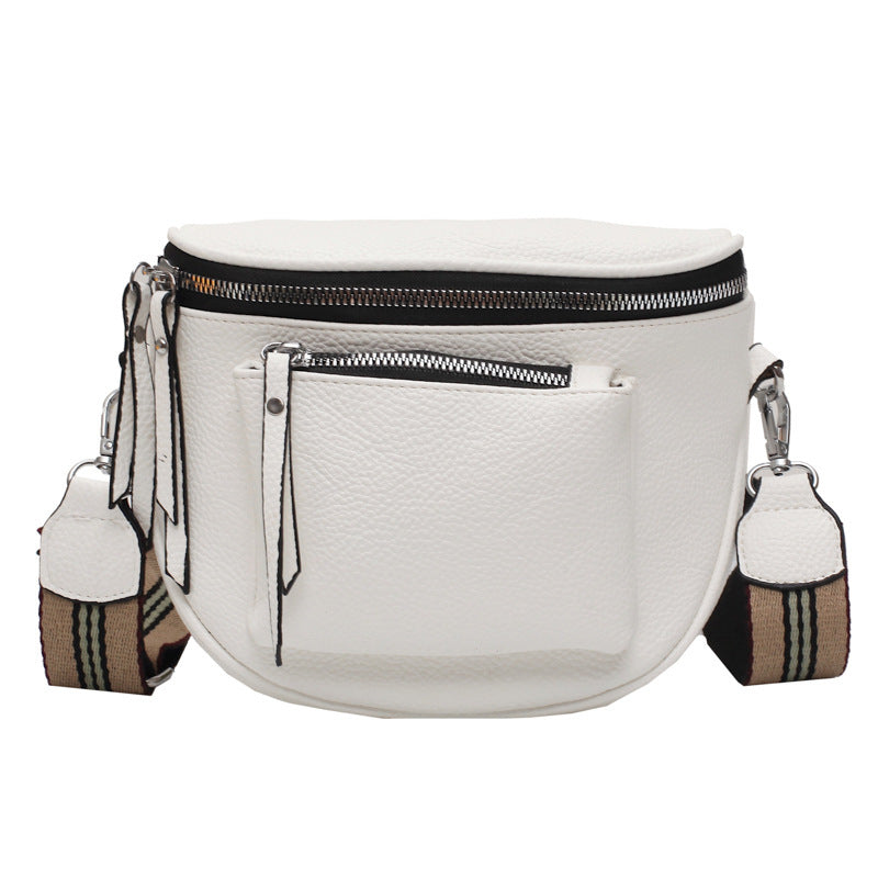 New Stylish Soft-leather Crossbody Bag For Women Casual And Versatile