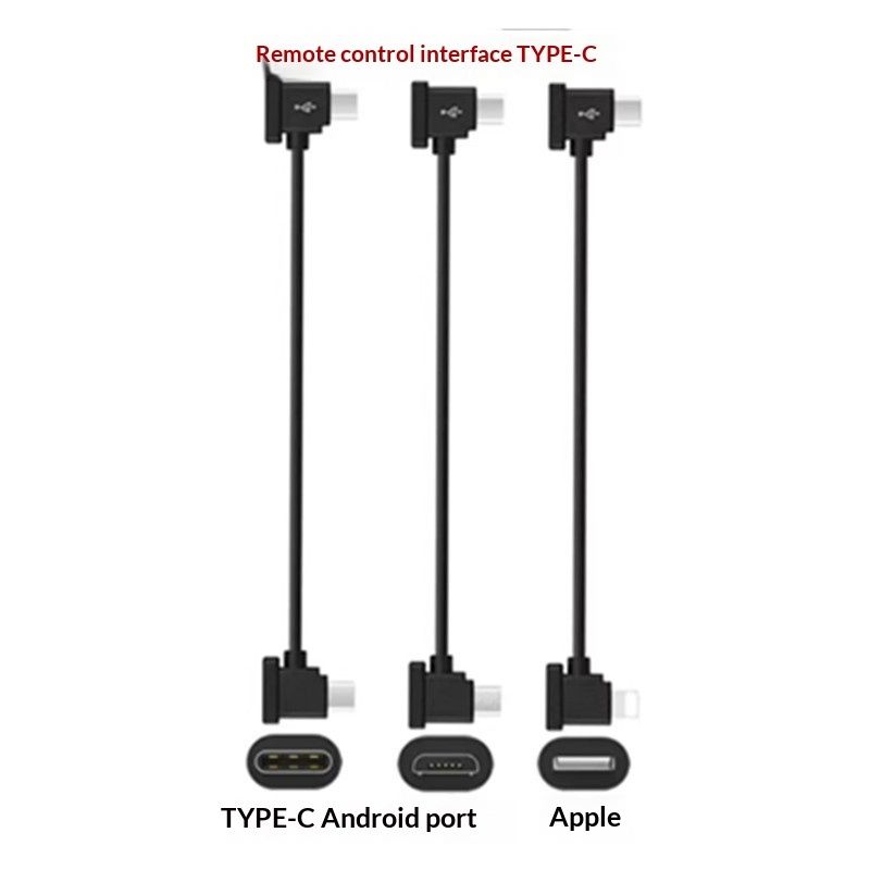 Drone Remote Control Data Cable Mobile Phone Remote Control Image Transmission Cable