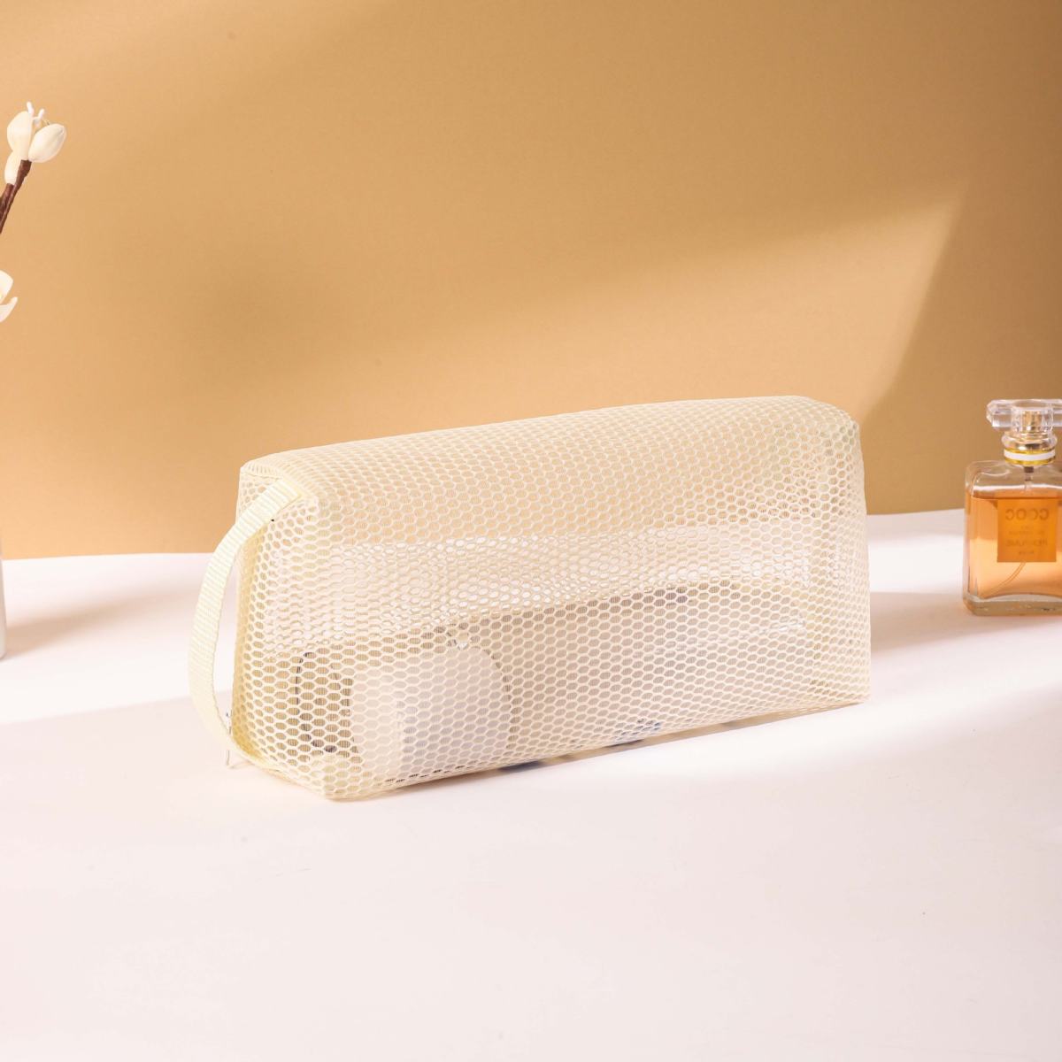 Large-Capacity Portable Makeup Travel Storage Basket