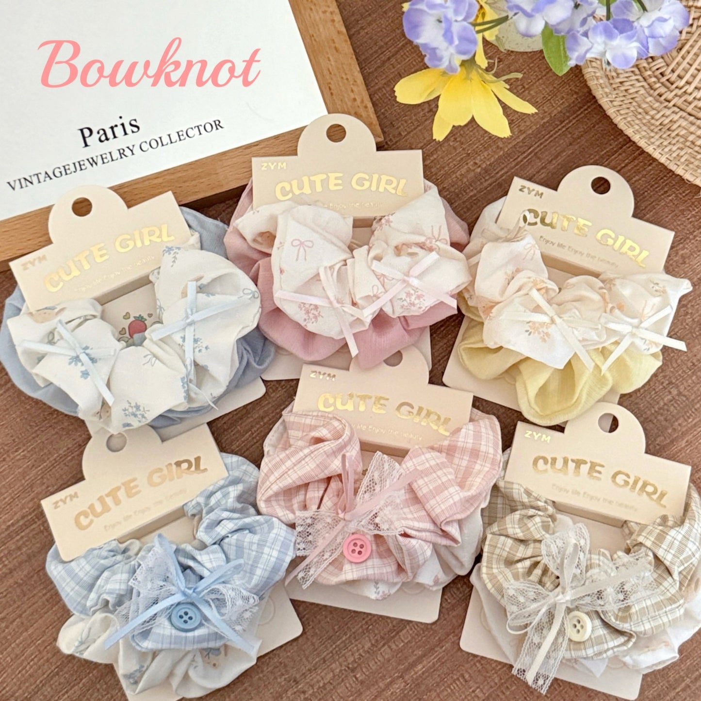 Bow-knot Hair Tie Sweet And Girly For Tying Your Hair